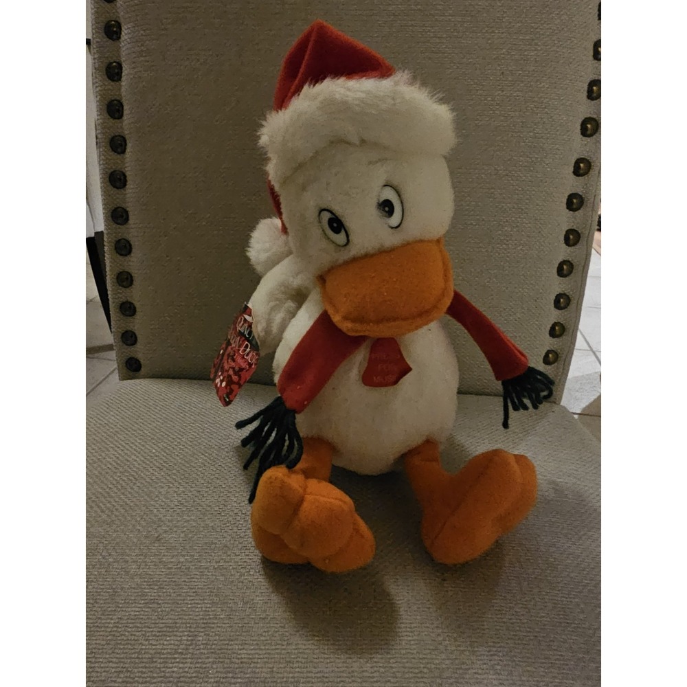 Quincy the Quackin' Duck Animated Plush Sings 3‎ Holiday Songs HTF Works 10"